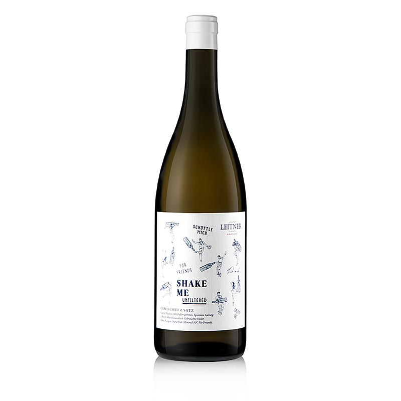 2019er Shake Me! Riesling, trocken, 12% vol., Leitner - 750 ml - Flasche 2019er Shake Me! Riesling, trocken, 12% vol., Leitner - 750 ml - Flasche
