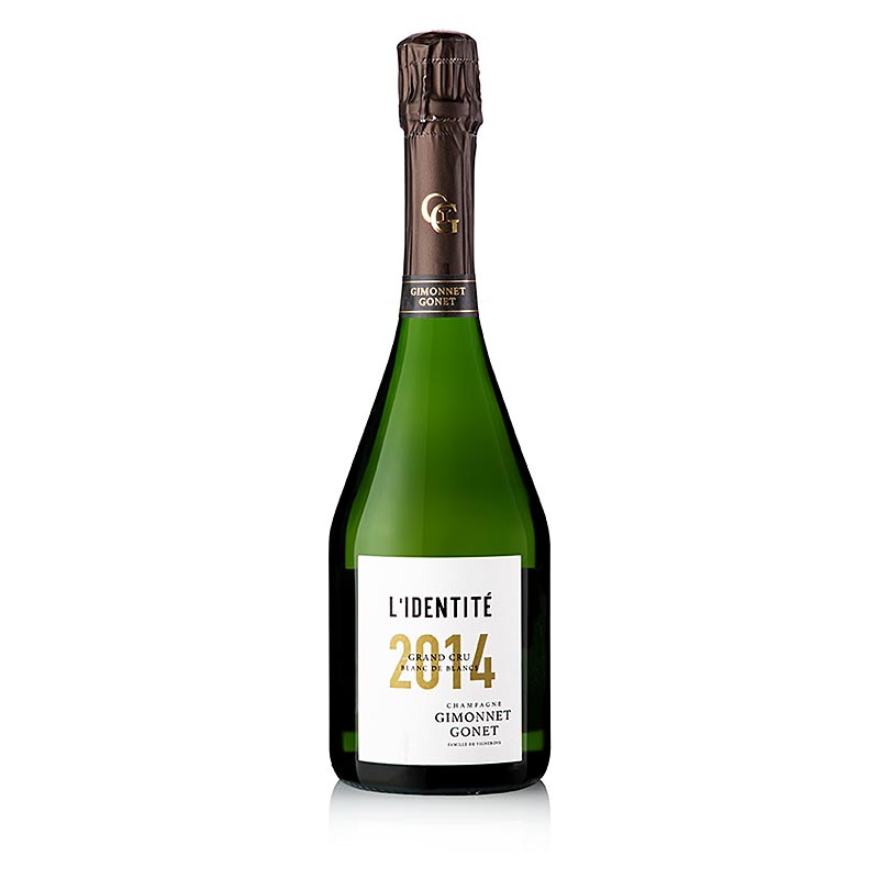 Champagner Gimonnet Gonet 2014er l`Identite Blanc de Blanc, Grand Cru, brut, 12% - 750 ml - Flasche Champagner Gimonnet Gonet 2014er l`Identite Blanc de Blanc, Grand Cru, brut, 12% - 750 ml - Flasche