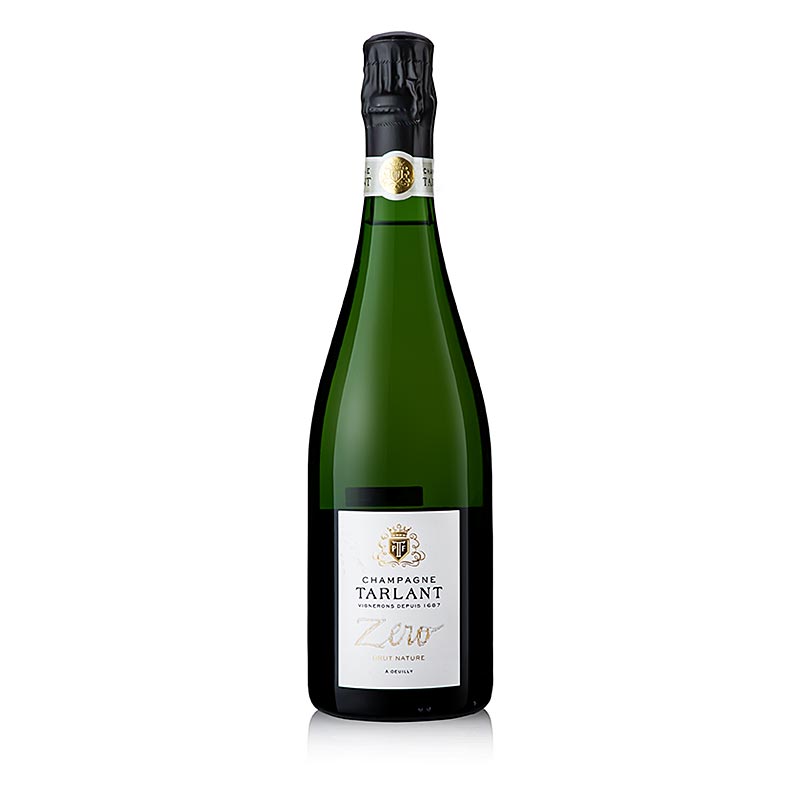 Champagne Tarlant Zero, Brut Nature, 12% vol. - 750 ml - flaske