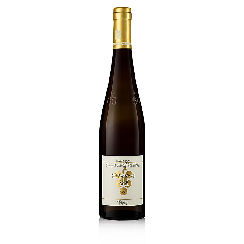 2018er Kastanienbusch Riesling, GG, trocken, 13,5% vol., Rebholz, BIO - 750 ml - Flasche