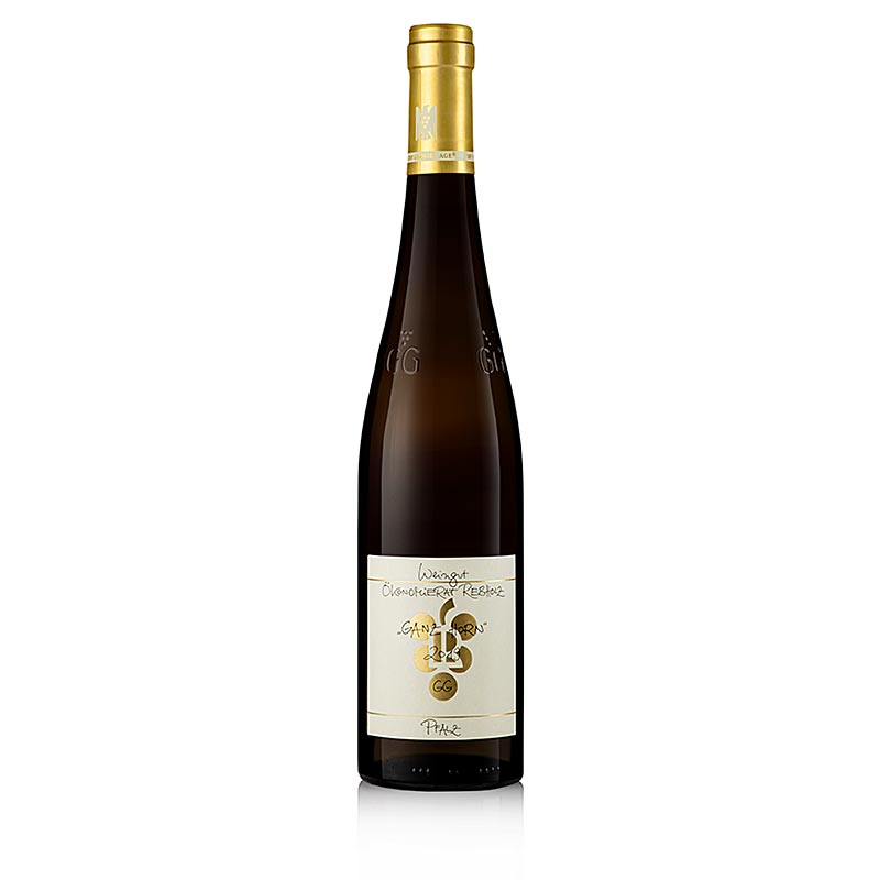 2019er Ganz Horn Riesling GG, trocken, 12,5% vol., Rebholz, BIO - 750 ml - Flasche