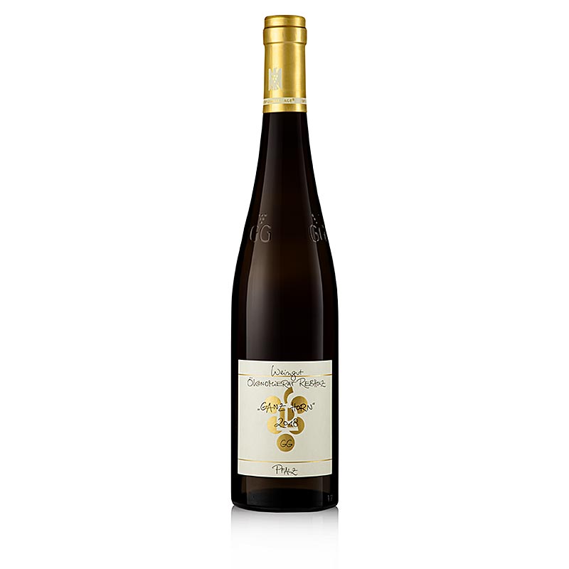 2018er Ganz Horn Riesling GG, droog, 13% vol., Rebholz, BIO - 750 ml - fles 2018er Ganz Horn Riesling GG, droog, 13% vol., Rebholz, BIO - 750 ml - fles