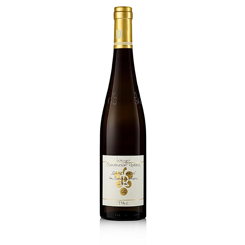 2016er Ganz Horn Riesling GG, droog, 12,5% vol., Rebholz, BIO - 750 ml - fles 2016er Ganz Horn Riesling GG, droog, 12,5% vol., Rebholz, BIO - 750 ml - fles