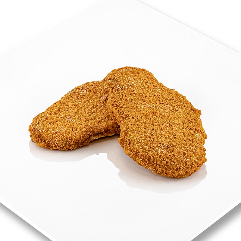Greenforce vegane Schnitzel aus Erbsenprotein - 1,5 kg, 10 x 150g - Karton Greenforce vegane Schnitzel aus Erbsenprotein - 1,5 kg, 10 x 150g - Karton