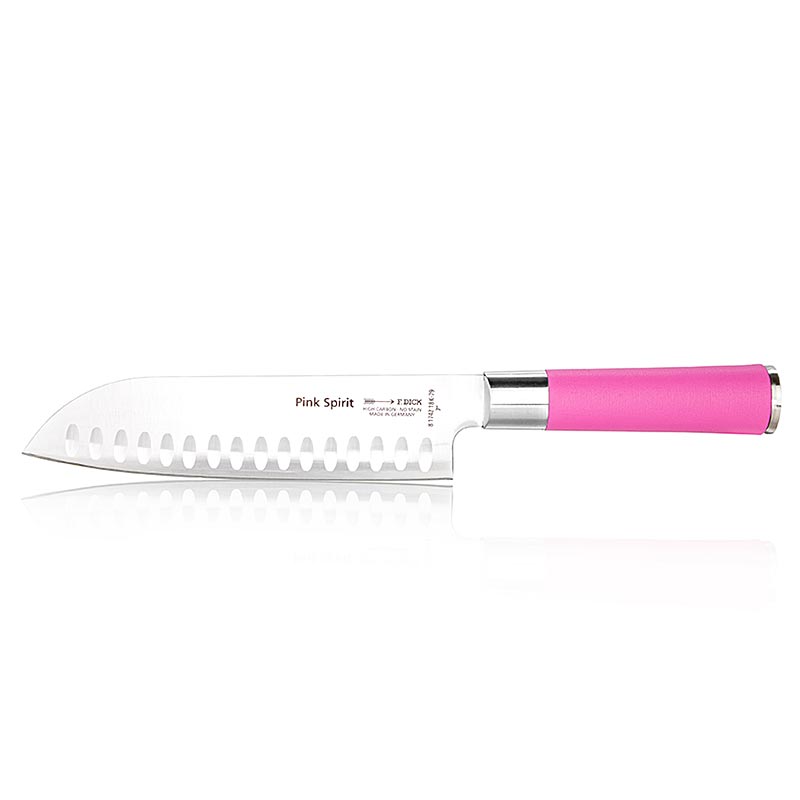 Pink Spirit Santoku knife, 18cm, THICK - 1 pc - box