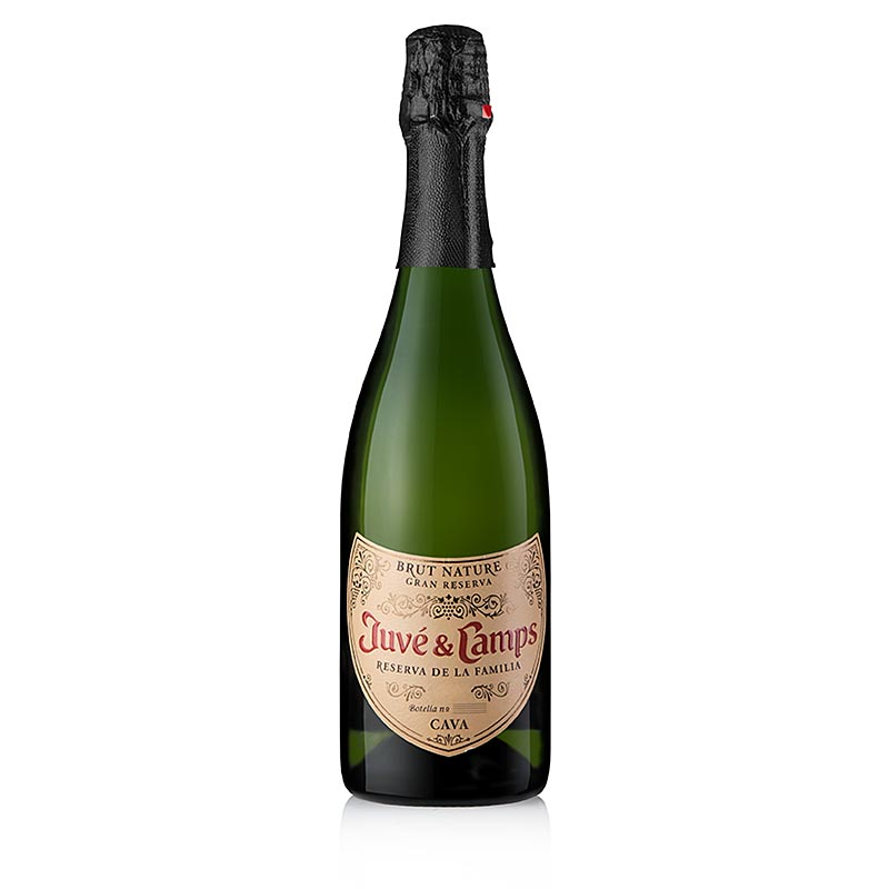 2017er Gran Reserva Familia Brut Nature Cava, % vol., Juve y Camps BIO - 750 ml - Flasche 2017er Gran Reserva Familia Brut Nature Cava, % vol., Juve y Camps BIO - 750 ml - Flasche