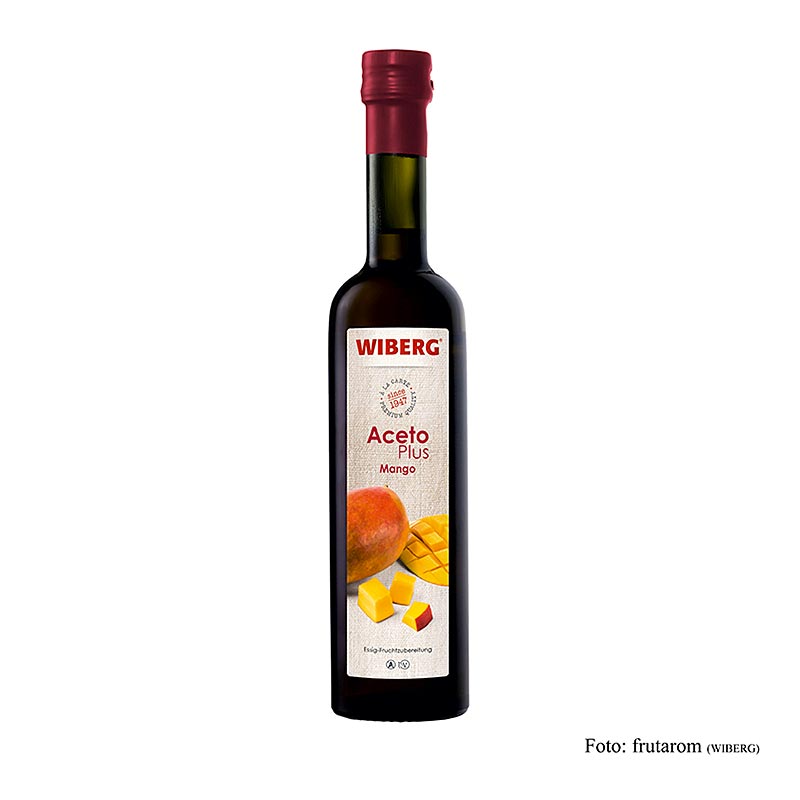 Wiberg Aceto Plus Mango, 1,4% Säure - 500 ml - Flasche