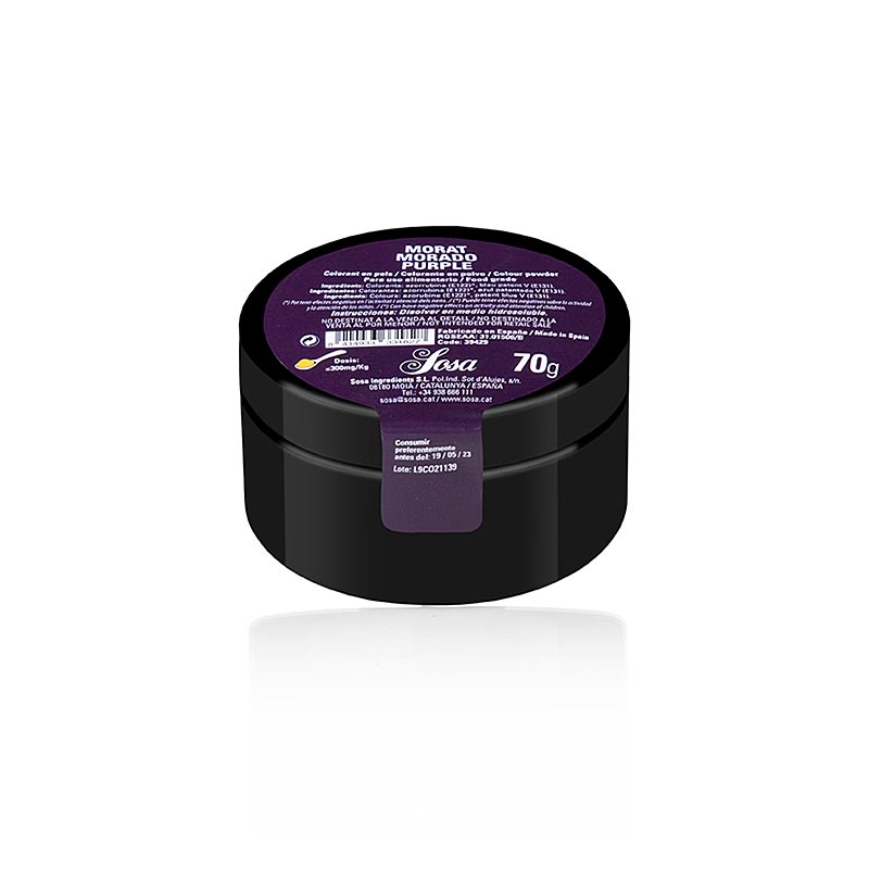 Sosa madfarve violet, pulver, vandopløselig (39429) - 70 g - Pe kan