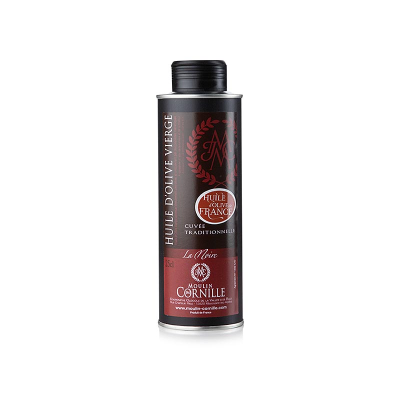 Natives Olivenöl Extra, Cuvee Traditionnelle, mild, Baux de Provence, Cornille - 250 ml - Flasche Natives Olivenöl Extra, Cuvee Traditionnelle, mild, Baux de Provence, Cornille - 250 ml - Flasche