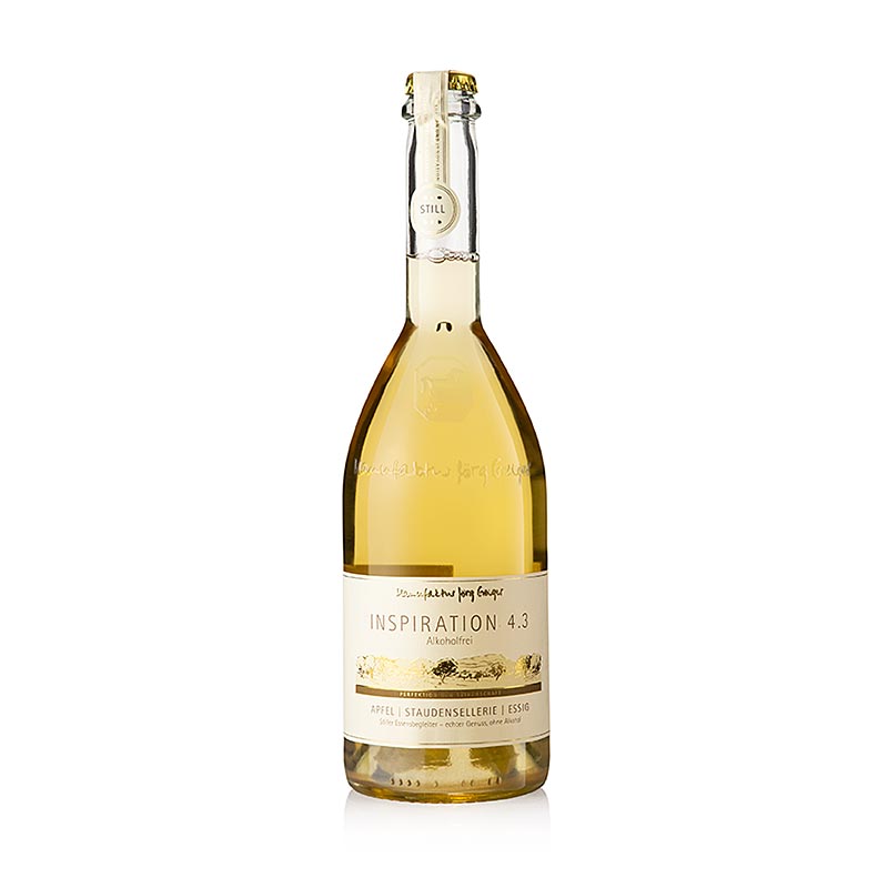 Jörg Geiger Inspiration 4.3 - Apfel Staudensellerie Essig, still, alkoholfrei - 750 ml - Flasche Jörg Geiger Inspiration 4.3 - Apfel Staudensellerie Essig, still, alkoholfrei - 750 ml - Flasche