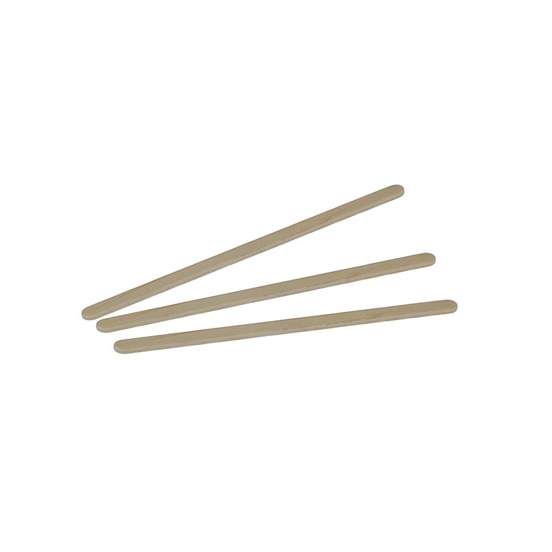 Disposable Naturesse stirring sticks, FSC birch, unwrapped, 11.4 cm - 10,000 pieces - carton