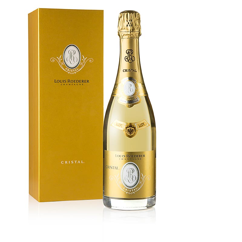 Champagner Roederer Cristal 2013er Brut, 12% vol., mit Präsentbox, 96 PP - 750 ml - Flasche Champagner Roederer Cristal 2013er Brut, 12% vol., mit Präsentbox, 96 PP - 750 ml - Flasche