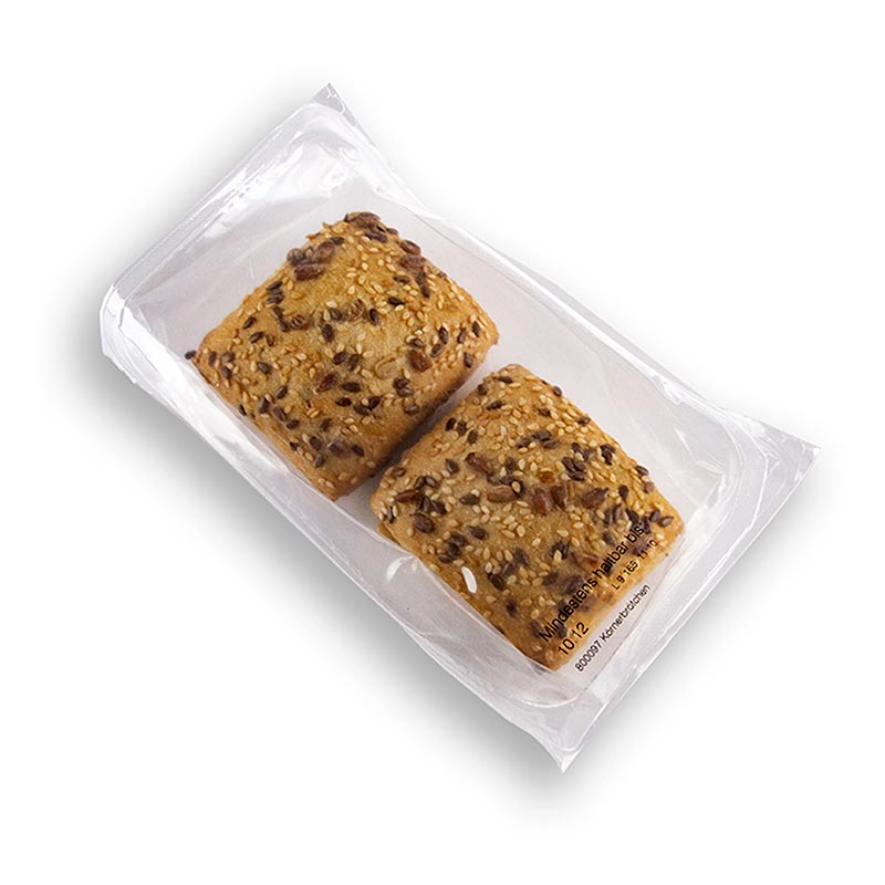 Grain rolls, gluten and lactose free, hammer mill - 140g, 2 pieces - foil