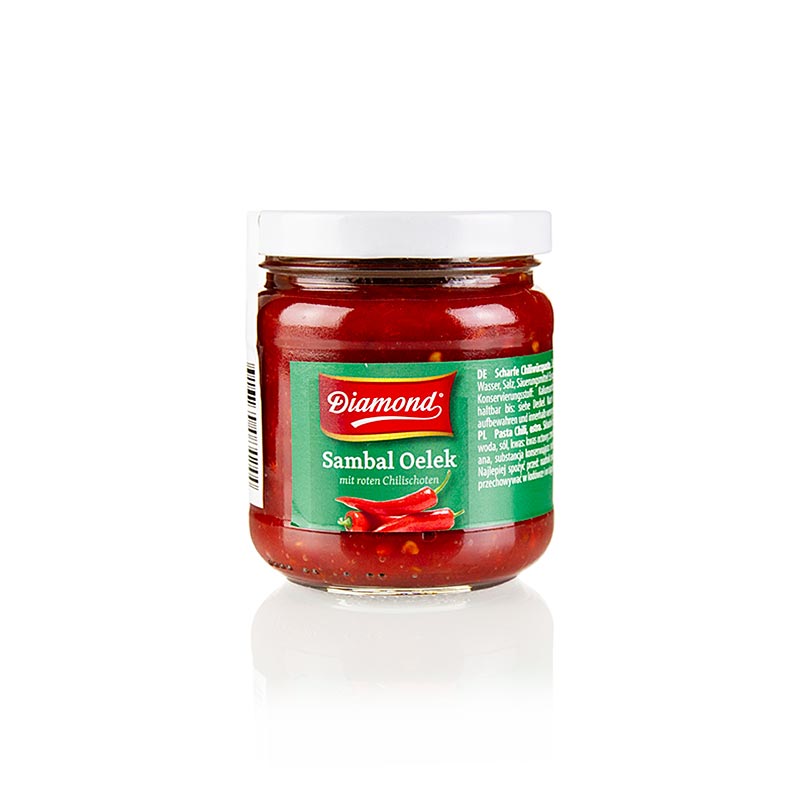 Sambal Oelek, Diamond - 200 g - Glass