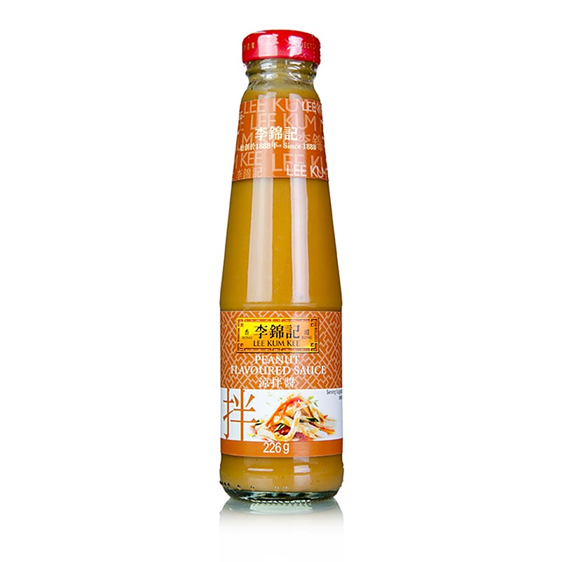 Peanut Flavoured Sauce (mit Erdnussgeschmack), Lee Kum Kee - 226 g - Flasche