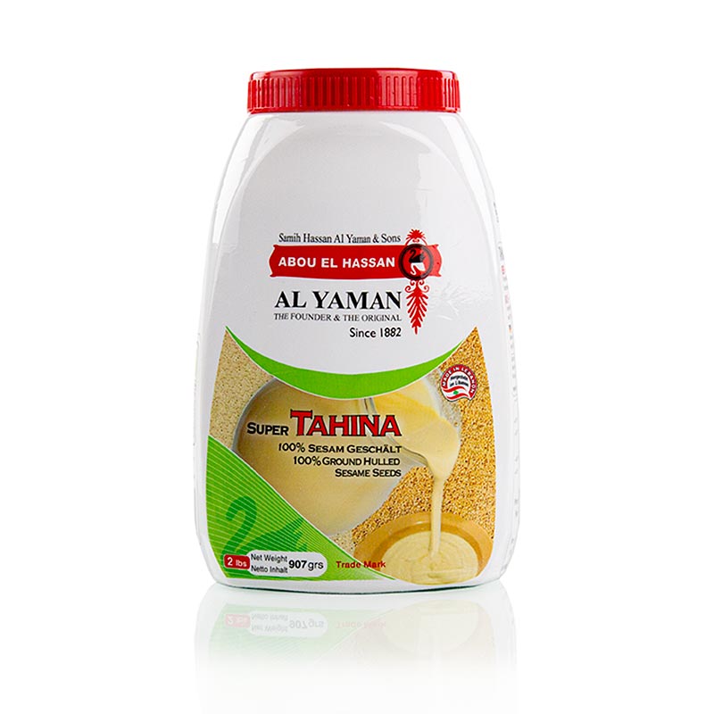 Pâte de sésame Tahini, Al Yaman - 907 g - Pe peut