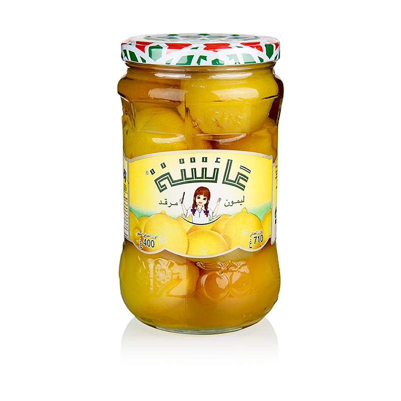 Pickled whole lemons, salted - 710 g - Glass