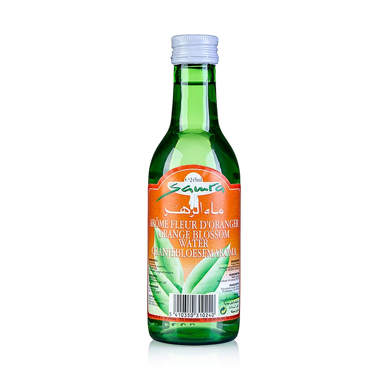 Appelsinblomstvand, aromatiseret - 245 ml - flaske