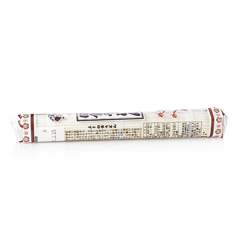Udon noodles - wheat noodles, light, oval, 3mm, approx. 23cm long, Inaka - 200 g - bag
