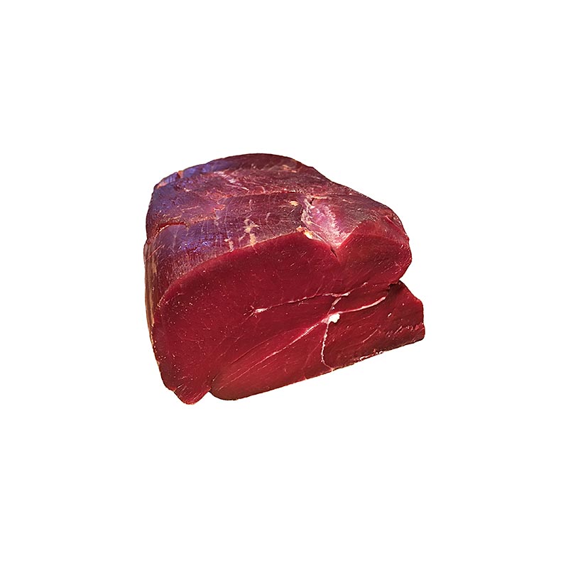 Rotwildschinken, Blume (0,7-1,5kg), Ziesemeyer - ca.1.000 g - Vakuum Rotwildschinken, Blume (0,7-1,5kg), Ziesemeyer - ca.1.000 g - Vakuum