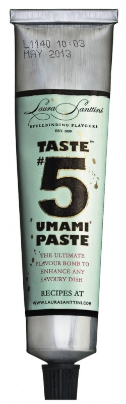 Taste No. 5 - Umami Paste, Gewürzpaste, Laura Santtini - 70 g - Tube Taste No. 5 - Umami Paste, Gewürzpaste, Laura Santtini - 70 g - Tube
