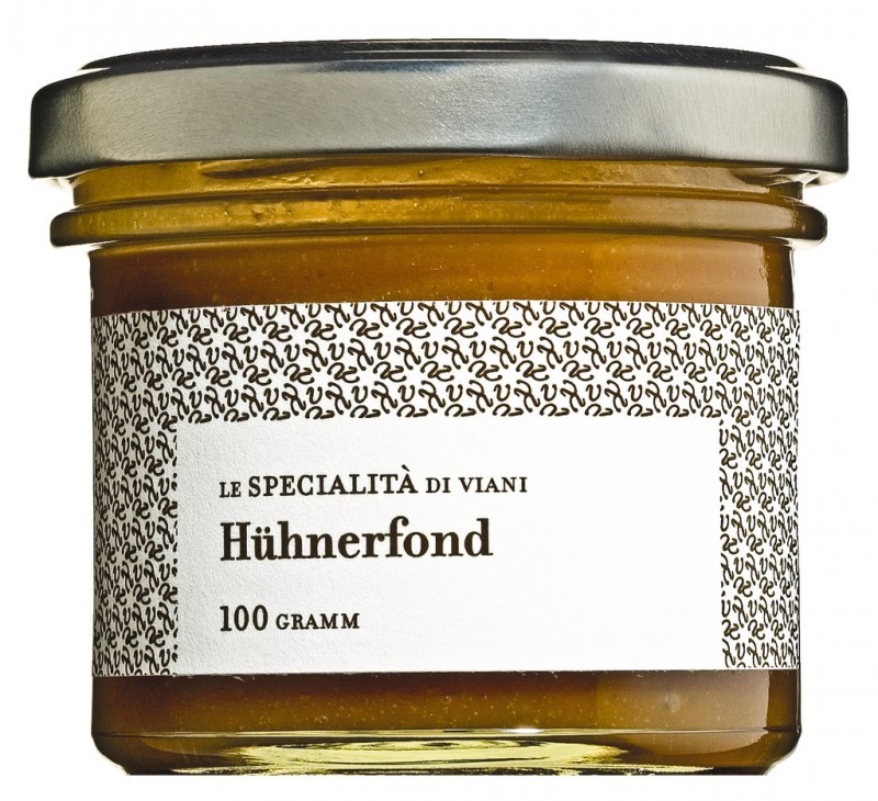 Konzentrat, Demi Glace, Hühnerfond, Le Specialita di Viani - 100 g - Glas Konzentrat, Demi Glace, Hühnerfond, Le Specialita di Viani - 100 g - Glas