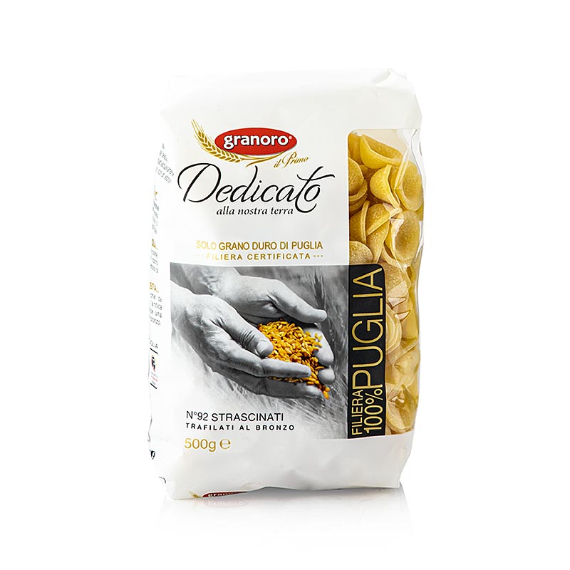 Granoro Dedicato - Strascinati, grande orecchiette, No.92 - 500g - sac