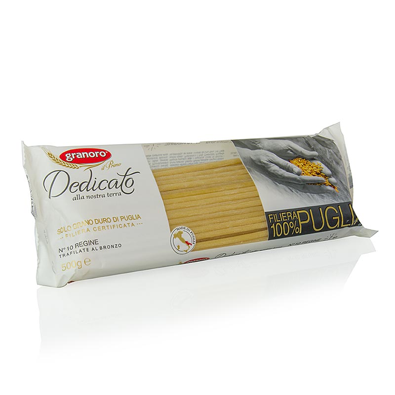 Granoro Dedicato - Regine Maccaroni, No.10 - 10 kg, 20 x 500g - Karton Granoro Dedicato - Regine Maccaroni, No.10 - 10 kg, 20 x 500g - Karton