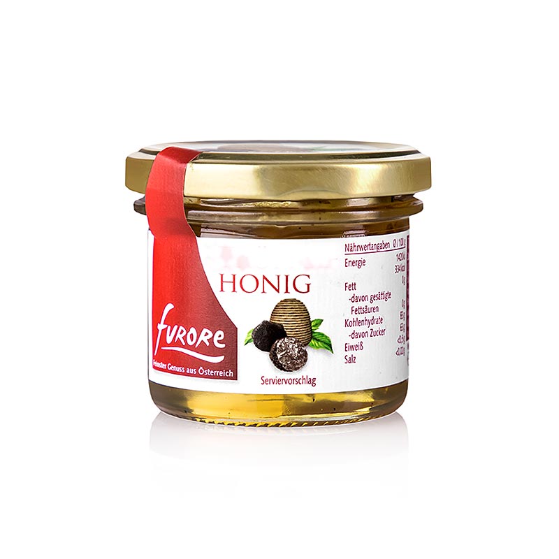 Bregenzerwald bee honey with Perigord truffle pieces, sensation - 120g - Glass