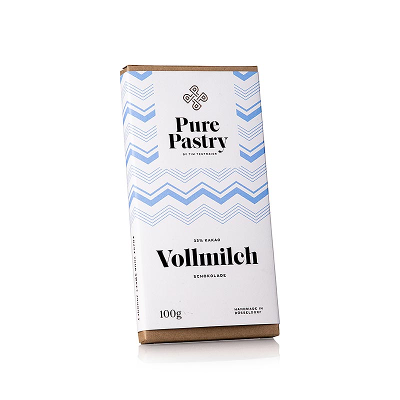 Tafel Schokolade, Vollmilch, Pure Pastry - 100 g - Papier Tafel Schokolade, Vollmilch, Pure Pastry - 100 g - Papier
