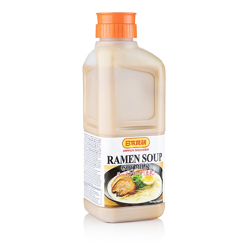 Ramen-suppebase, sojamælksmag, Nihon Shokken - 1.696 l - Pe-canist.