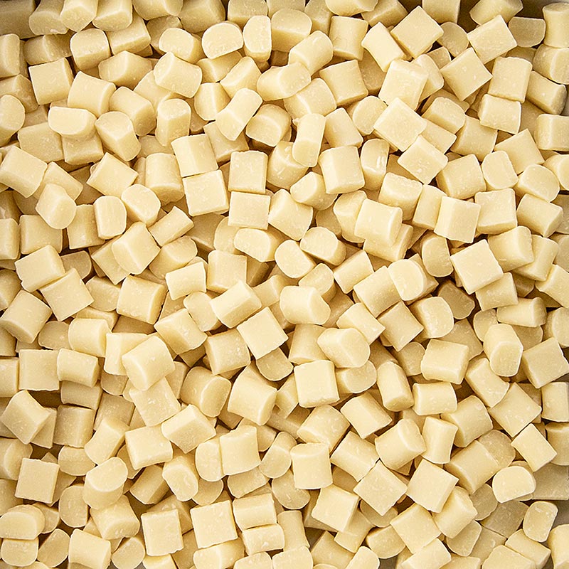 Chunks - Weiße Schokoladen, backfeste Schokoladenstücke, Callebaut - 1 kg - Beutel