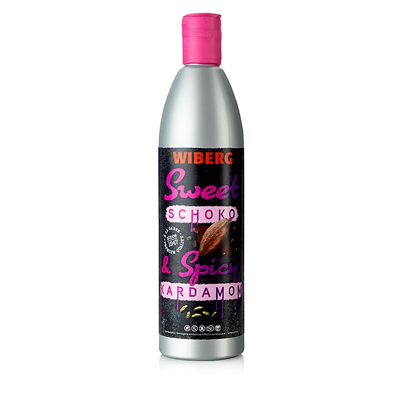 Wiberg Sauce Sweet and Spicy - chocolate and cardamom - 500 ml - Pe bottle