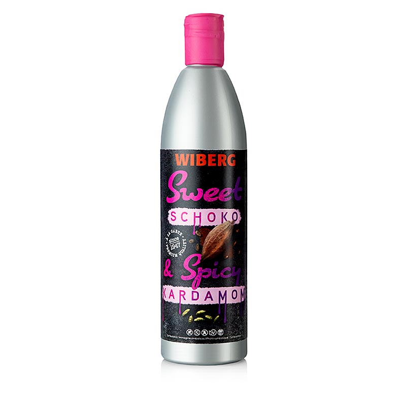 Wiberg Saus Zoet en Pittig - chocolade en kardemom - 500 ml - Pe fles