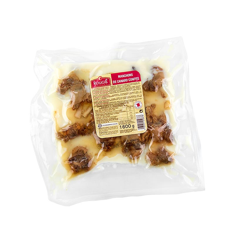 Duck wing confit, 16 wings, rougie - 1.6 kg, 16 pcs - vacuum