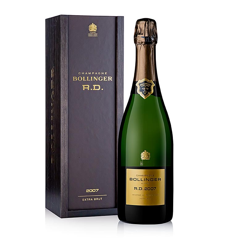 Champagner Bollinger 2007er R.D., extra brut, 12% vol., 97PP - 750 ml - Flasche Champagner Bollinger 2007er R.D., extra brut, 12% vol., 97PP - 750 ml - Flasche