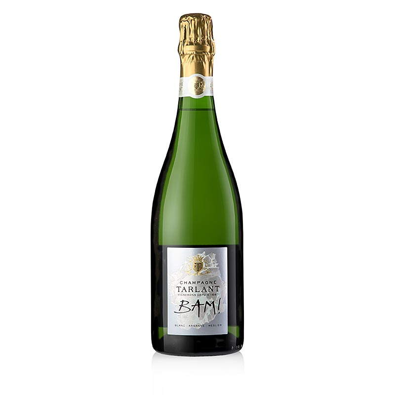 Champagne Tarlant 2010er BAM !, brut nature, 12% vol. - 750 ml - flaske