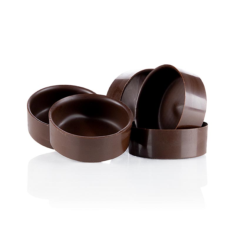 Chocolate Tartelettes Cup, Ø 5cm, Dobla (11214) - 72 pcs - carton
