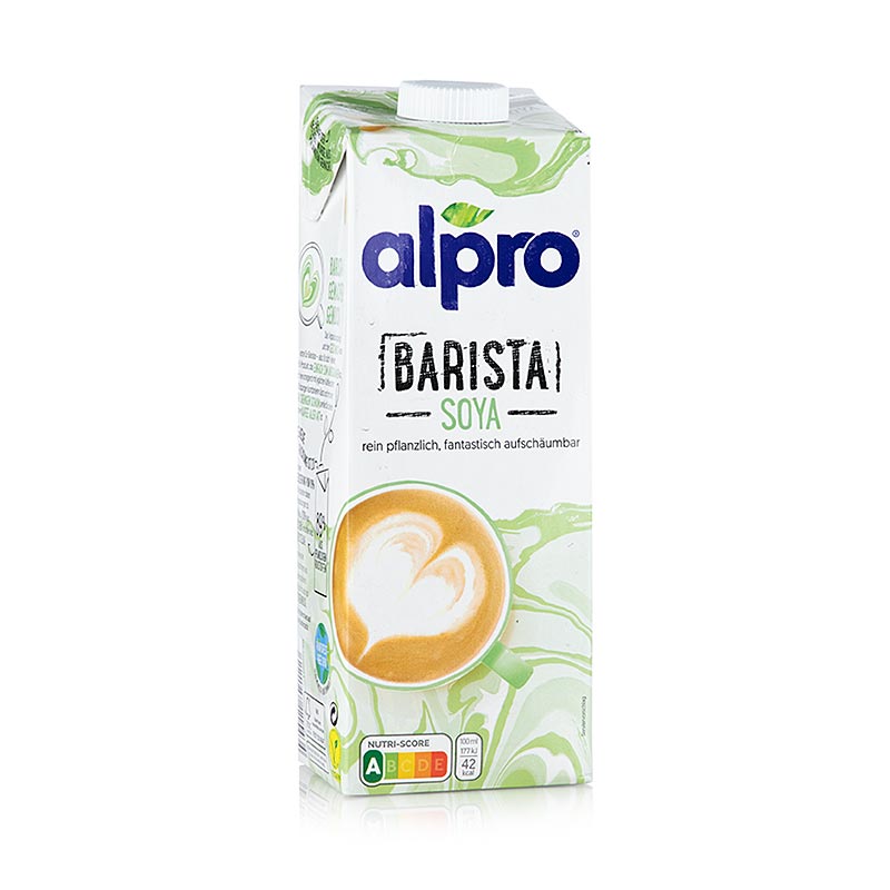 Soy milk (soy drink), barista, alpro, 1 l, Tetra Pack