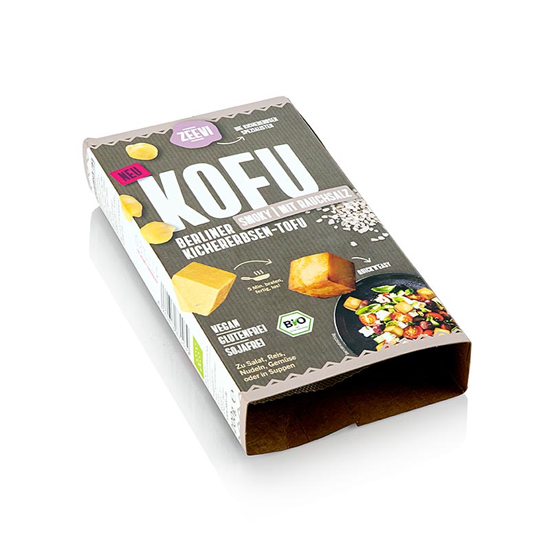 Zeevi KOFU Smoky, Kikærte Tofu, ØKOLOGISK - 200 g - vakuum
