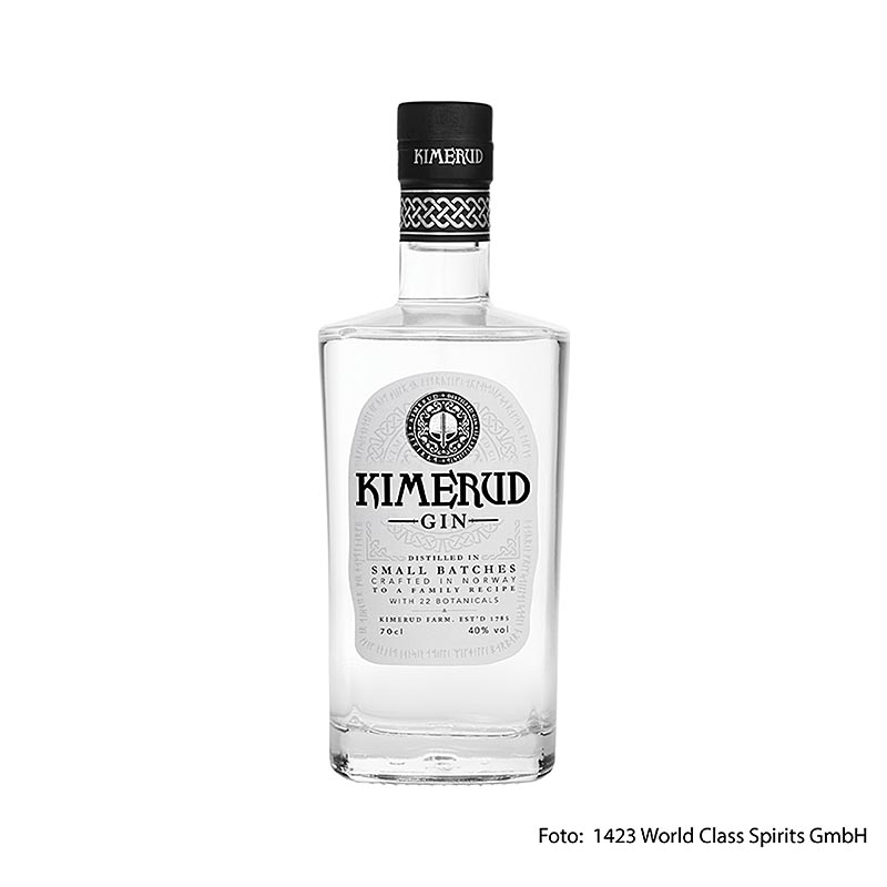 Kimerud Gin, 40% vol., Norway - 700 ml - bottle