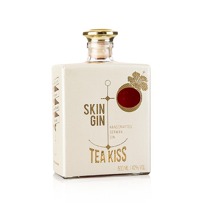 Skin Gin Tea Kiss, German Dry Gin, 42% - 500 ml - flaske