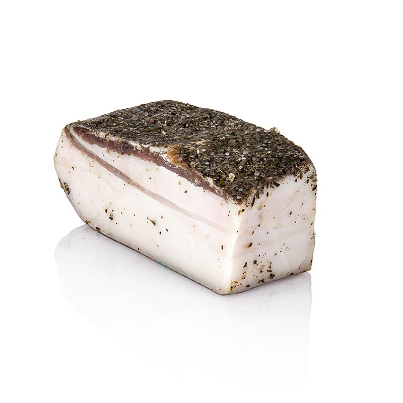 Lardo - Toskanischer Speck, Montalcino Salumi - ca.400 g - Vakuum Lardo - Toskanischer Speck, Montalcino Salumi - ca.400 g - Vakuum