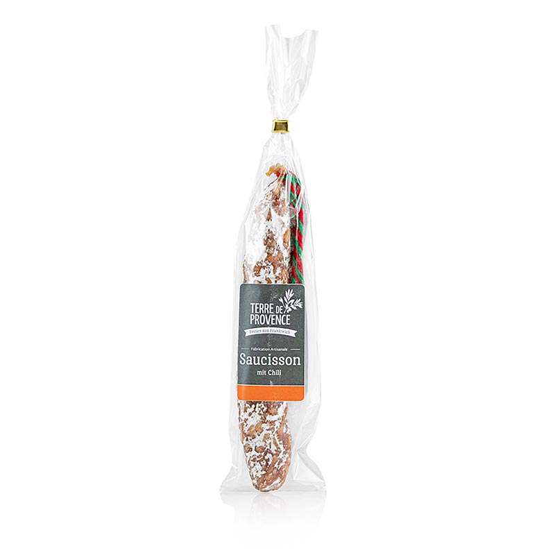 Saucisson - salamiworst met chili, Terre de Provence - 135 gram - folie