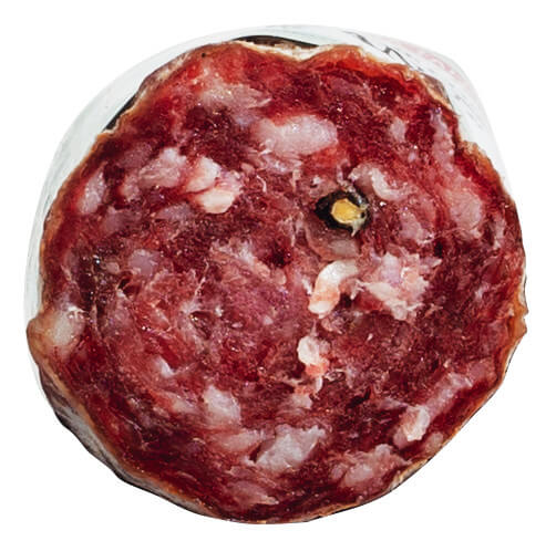 Il Salame con Chianina, salami met Chianina rundvlees en varkensvlees, falorni - ca. 400 g - kg