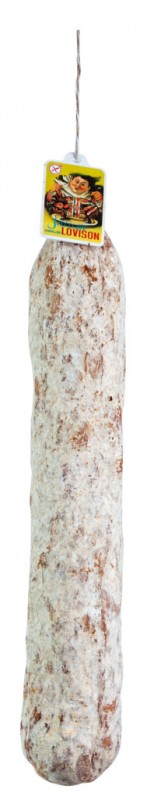 Salame, Saucisson De Porc Séché À L`Air, Lovison - environ 720 g - kg