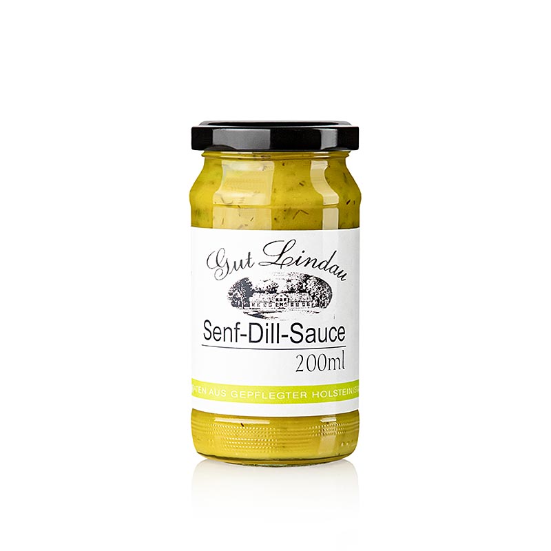 Mustard and dill sauce - 200ml - Glass