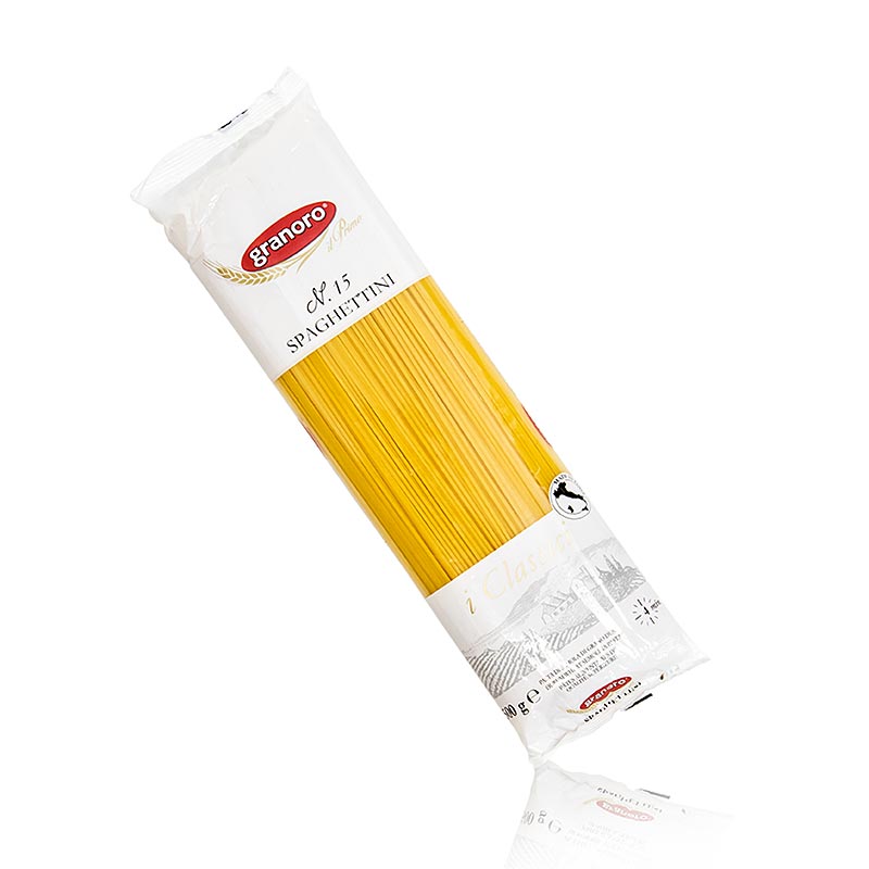 Granoro Spaghettini, dunne spaghetti, 1,2 mm, nr.15 - 500g - Tas