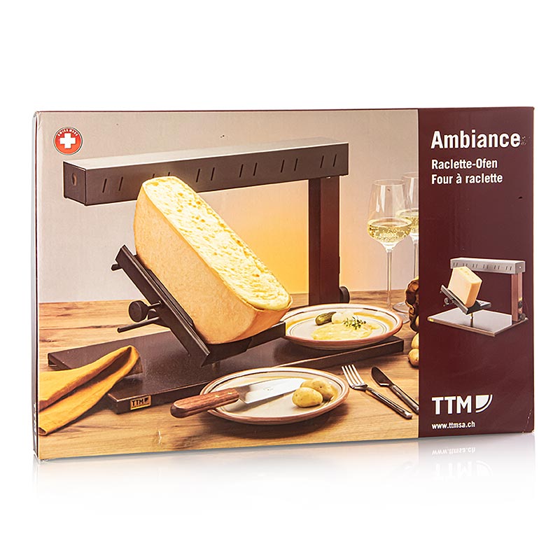 Raclette Ofen - TTM Ambiance, 1000 Watt - 1 St - Karton