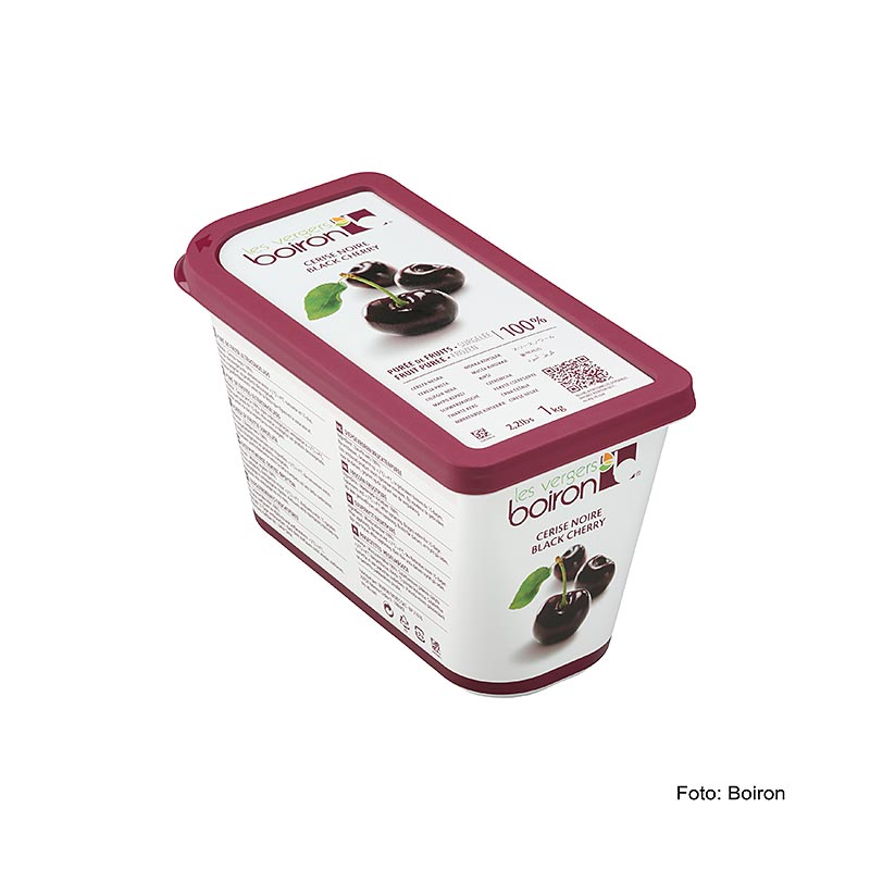 Boiron sort kirsebaerpure, usoedet - 1 kg - Pe-shell Boiron sort kirsebaerpure, usoedet - 1 kg - Pe-shell